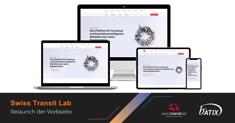 Swiss Transit Lab Relaunch Webseite